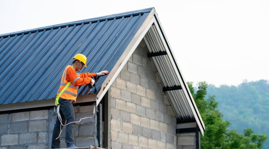 Professional metal roof installation in Alma, WV